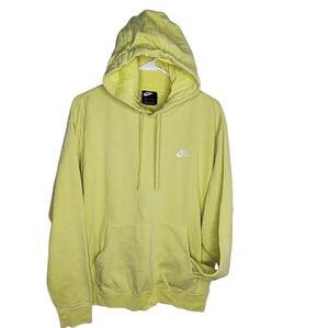 Nike Club Fleece Hoodie Large Green 194